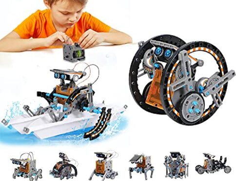 12 en 1 Juegos Educativos Energía Solar Juguetes Robotica Stem Kit de Tobot Solar Kits Manualidades Niños 8 9 10 11 12 Años Regalos para Niños de 8 9 10 11 12 Años Juegos Niños 10 a 12 Años