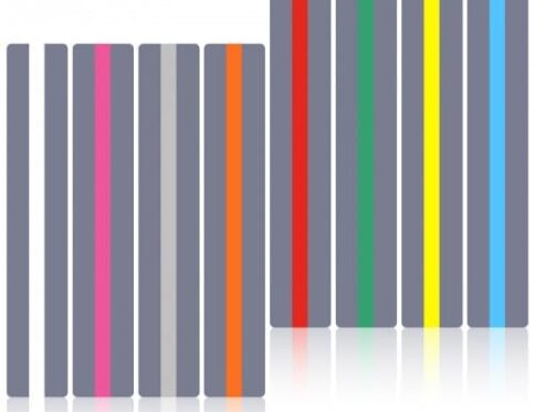 8 piezas Tiras de Lectura Guiadas, Lectura Tiras de Resaltado, Regla de Seguimiento de Lectura, Regla de Lectura para Dislexia, Marcadores de Lectura Transparentes para Niños, Maestros, Lectores