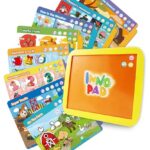 BEST LEARNING INNO Pad lecciones Inteligentes y Divertidas – Tableta educativa Juguete – Aprender el Alfabeto, números, Colores, Formas, Animales, Tiempo para niños 2-5 años (Versión en inglés)