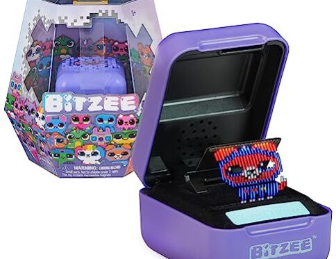 BITZEE – JUGUETE MASCOTA INTERACTIVA DIGITAL – JUEGO INTERACTIVO CON 15 ANIMALES EN SU INTERIOR – Mascotas Virtuales y Electrónicas que Reaccionan al Tacto – 6067790 – Juguetes Niños 5 Años +
