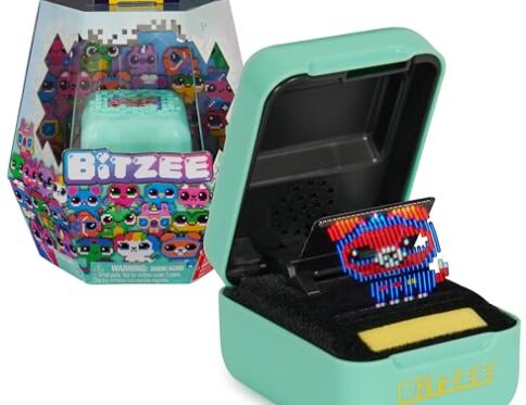 BIZTEE MINT – JUGUETE MASCOTA INTERACTIVA DIGITAL – JUEGO INTERACTIVO CON 15 ANIMALES EN SU INTERIOR – Mascotas Virtuales y Electrónicas que Reaccionan al Tacto – 6071269 – Juguetes Niños 5 Años +