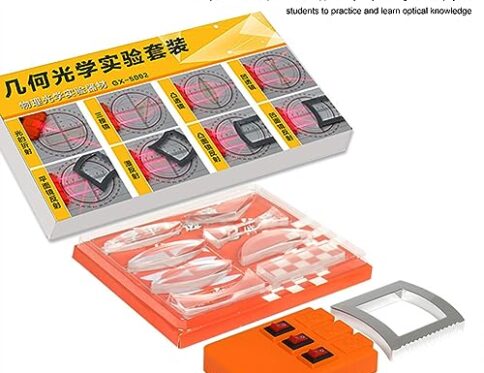 AMZLORD Equipo de imágenes de Lentes Herramientas Refracción Conjunto de experimentos ópticos Material didáctico Óptica geométrica Conjunto Experimental Kits de Aprendizaje para la educación