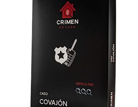 Crimen en Casa – Caso: Covajón – Juego de Detectives (Medio), De 1 a 6 jugadores, +14 años