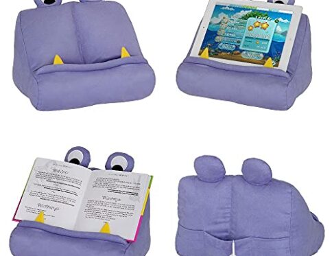 Cuddly Reader Soporte para iPad | Soporte para Tableta | Soporte para Libros | Almohada de Lectura | Leer en la Cama en Casa | Soporte Cojín para Tableta | Regalo para Lectores