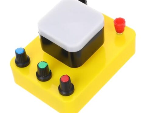 DRESSOOS 1 Juego Experimentador de Tres Colores primarios Suministros para experimentos científicos Kit físico óptico Herramienta de enseñanza Escolar Aparato científico el plastico Yellow