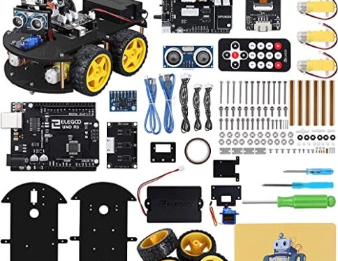 ELEGOO Kit de Coche Robótico Educativo y Stem de Juguete para Niño (Versión 4.0)
