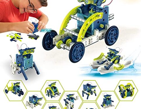 Juguetes Stem, Kit de construcción de Robot Solar, Regalo de Ciencia para Niños de 8 a 12 Año