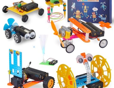 Kit de Juguetes Stem 7 en 1 para Niños de 8 a 12 años, Kits de Ciencia Educativa para Niños, Experimentos de Ciencia Electrónica Regalos de Cumpleaños para Niños y Niñas