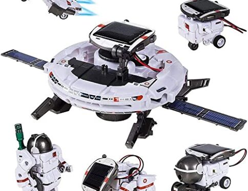 LUFEIS Robot de Juguete Solar,...