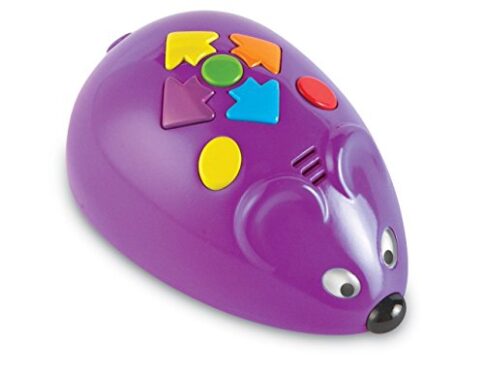 Learning Resources Set de Actividades de Stem – ratón Robot, juguete de codificación temprana sin pantalla para niños, regalos para niños y niñas, 4 años