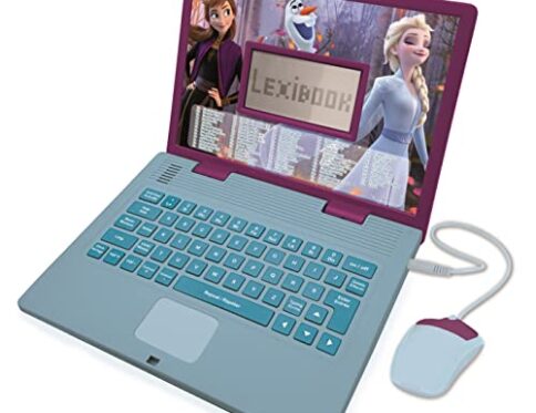 Ordenador portátil Lexibook Frozen FR-EN Juguete Interactivo