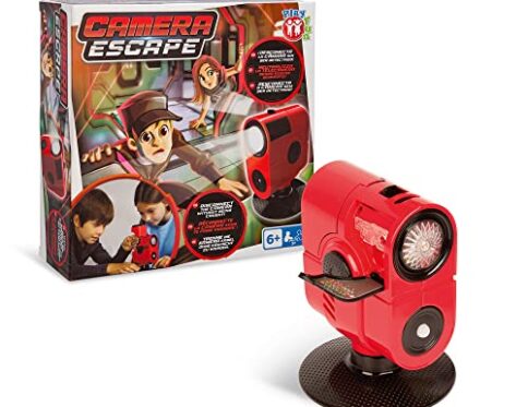 PLAY FUN BY IMC TOYS Camera Escape, Juego Divertido de Espía y Agente Especial, Juguete Entretenido para Niños y Niñas +6 Años