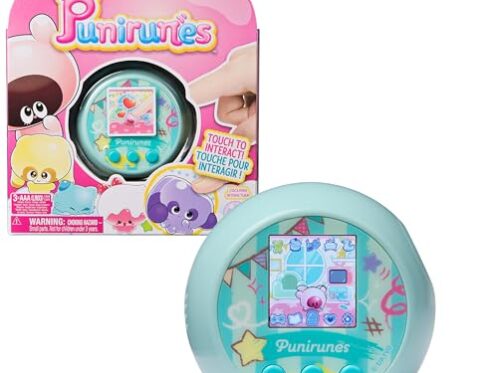 PUNIRUNES – MASCOTA VIRTUAL CON 55 PERSONAJES BLANDITOS EN SU INTERIOR – Mascota Interactiva que Reacciona al tacto con Interacciones y Sonidos – 6071162 – Juegos Infantiles – Juguetes Niños 5 Años +