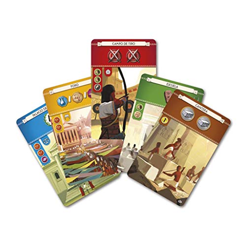 Repos Production | 7 Wonders | Juego de Civilizaciones Ganador de Varios Premios | A Partir de 10 Años | De 3 a 7 Jugadores | 30 Minutos por Partida | Español - Imagen 3