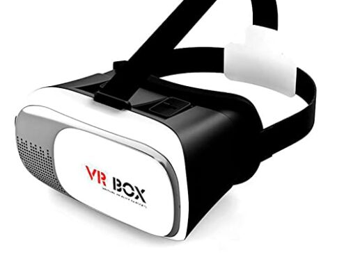 RevolutionLine – Gafas de realidad virtual 3D VR BOX | Para Smartphone IOS de Apple y Android desde 4,7 a 6 pulgadas | Películas en 3D y todo tipo de juegos | Distancia de pupila y objetivo ajustables