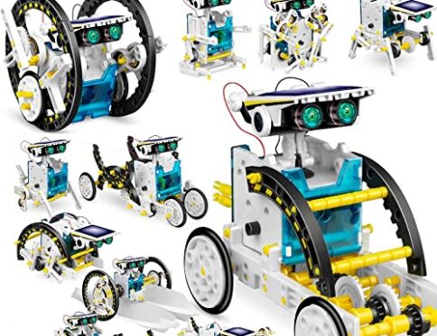 Robot Solar Stem 13 En 1, Juguetes...