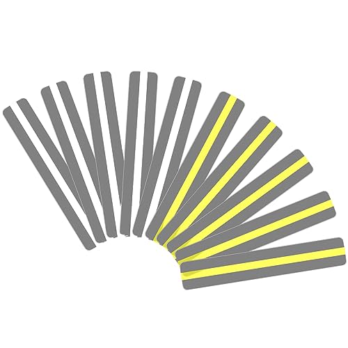 TSUWNO Tiras de Guía de Lectura: 10 pcs de Reglas para Aliviar Estrés Visual, Dislexia y ADHD en la Lectura.