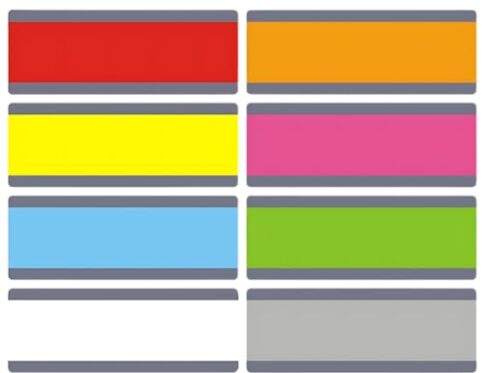 UENXRXE Ayudas De Lectura De 8 Piezas para Niños,Regla De Lectura Multicolor,Marcadores De Lectura para Dislexia,Palos De Lectura Guiados por Presión Visual
