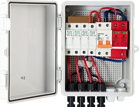 VEVOR Caja Combinadora PV 15A 500V...