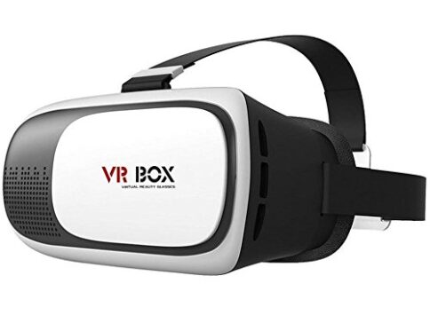 VR Gafas, shareconn 3d VR Gafas de realidad virtual visor de auriculares con correa ajustable compatible con 4 ~ 6 pulgadas teléfonos inteligentes para películas en 3d y juegos