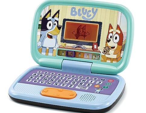 VTech- Enfant Computadora Infantil, Color Azul, Medium, Francés (530905)