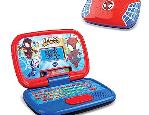 VTech Portátil Educativo de Spidey y su superequipo, Medium (3480-561622)