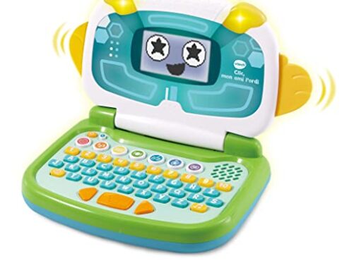 VTech – Portátil preescolar educativo Píxel el pequegenio, Ordenador Infantil +3 años, Versión ESP