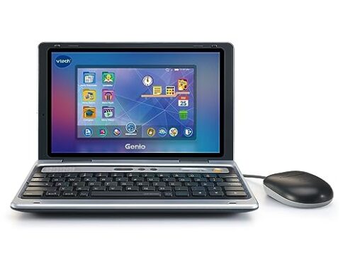 Vtech Genio – Ordenador de Aprendizaje XL con Pantalla LCD Grande de 7″ con Acceso a Internet, Programa de Texto y Muchos contenidos educativos, para niños de 5 a 12 años, Version Alemana