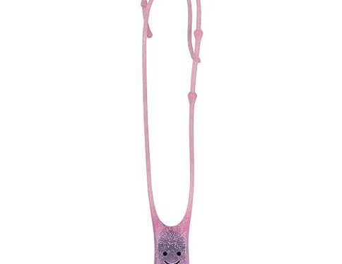moses. Lese Buddy 26245 – Lámpara de lectura para niños, multifunción, color rosa con purpurina, linterna para colgar